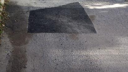Lagning av asfalt